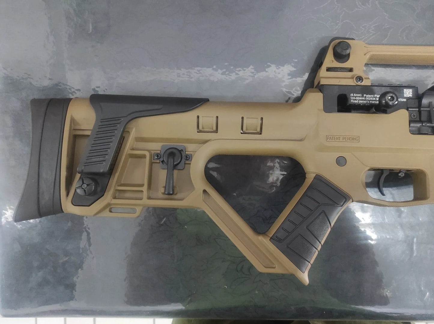 HATSAN BLITZ FDE FULL AUTO PCP RIFLE, .22 CAL - NeonSales {{ shop.shopifyCountryName }}