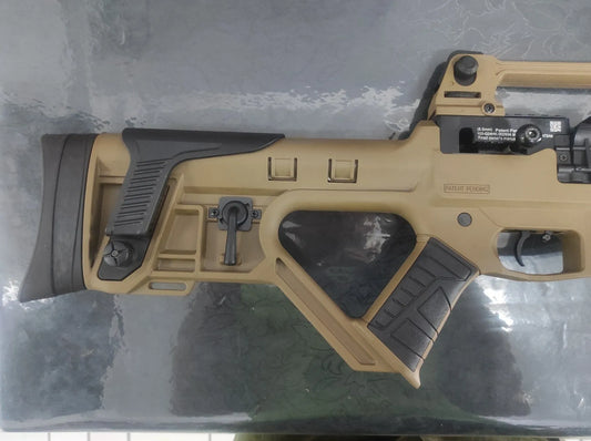 HATSAN BLITZ FDE FULL AUTO PCP RIFLE, .22 CAL - NeonSales {{ shop.shopifyCountryName }}