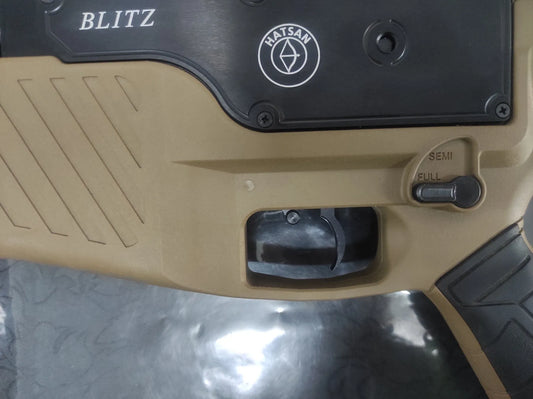 HATSAN BLITZ FDE FULL AUTO PCP RIFLE, .22 CAL - NeonSales {{ shop.shopifyCountryName }}