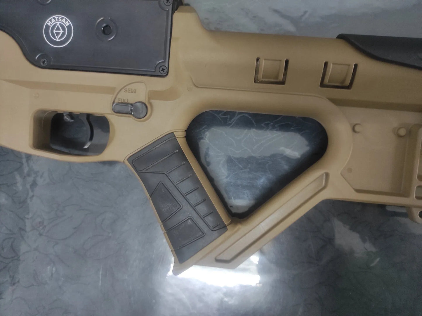 HATSAN BLITZ FDE FULL AUTO PCP RIFLE, .22 CAL - NeonSales {{ shop.shopifyCountryName }}