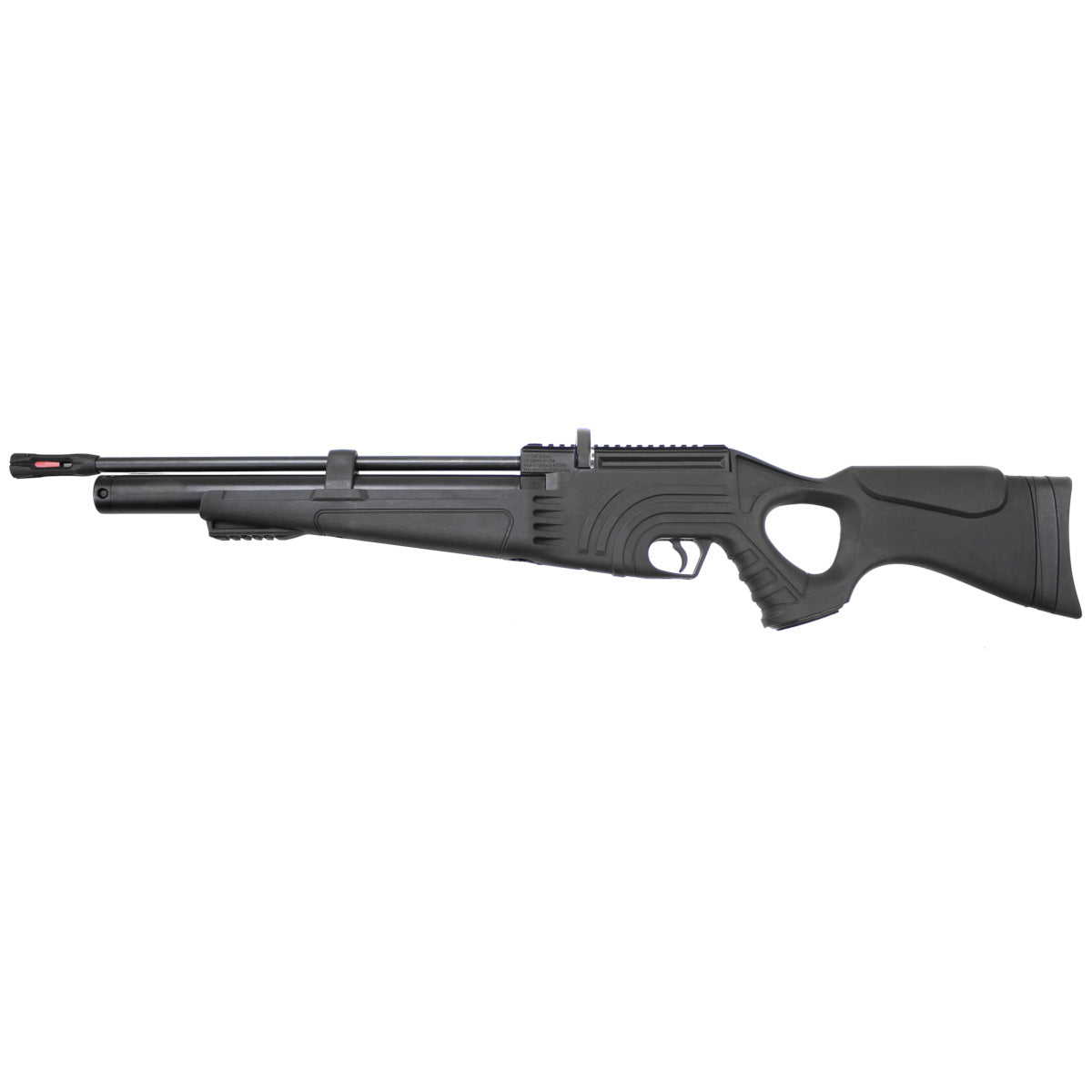 HATSAN Flash 101 5.5mm PCP Air Rifle - synthetic stock side view