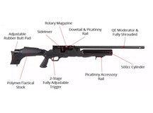 HATSAN HERCULES 1000CC (67 J) PCP RIFLE, .22 CAL - NeonSales {{ shop.shopifyCountryName }}