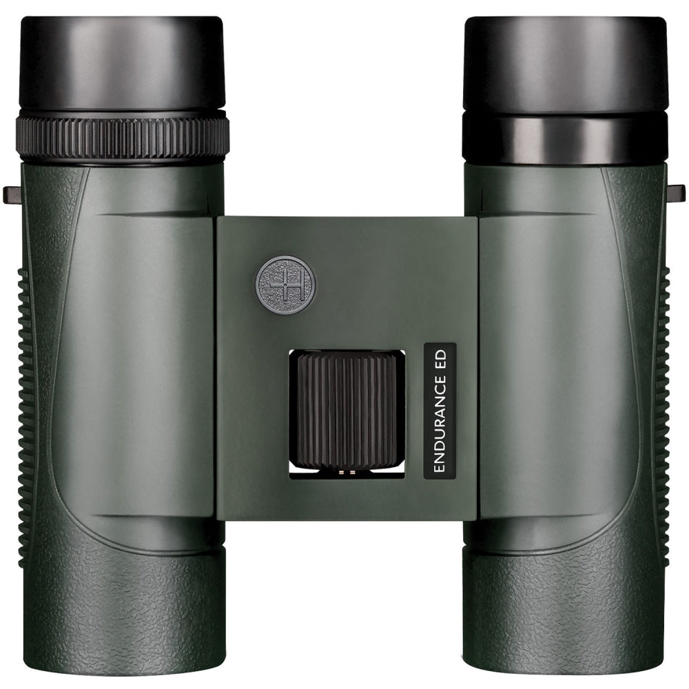 Hawke Endurance ED Compact 10x25 green binoculars rear view