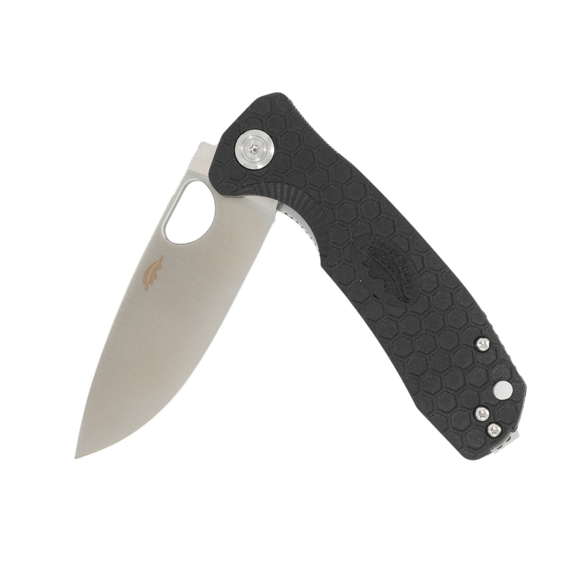 Honey Badger Medium D2 drop point knife White