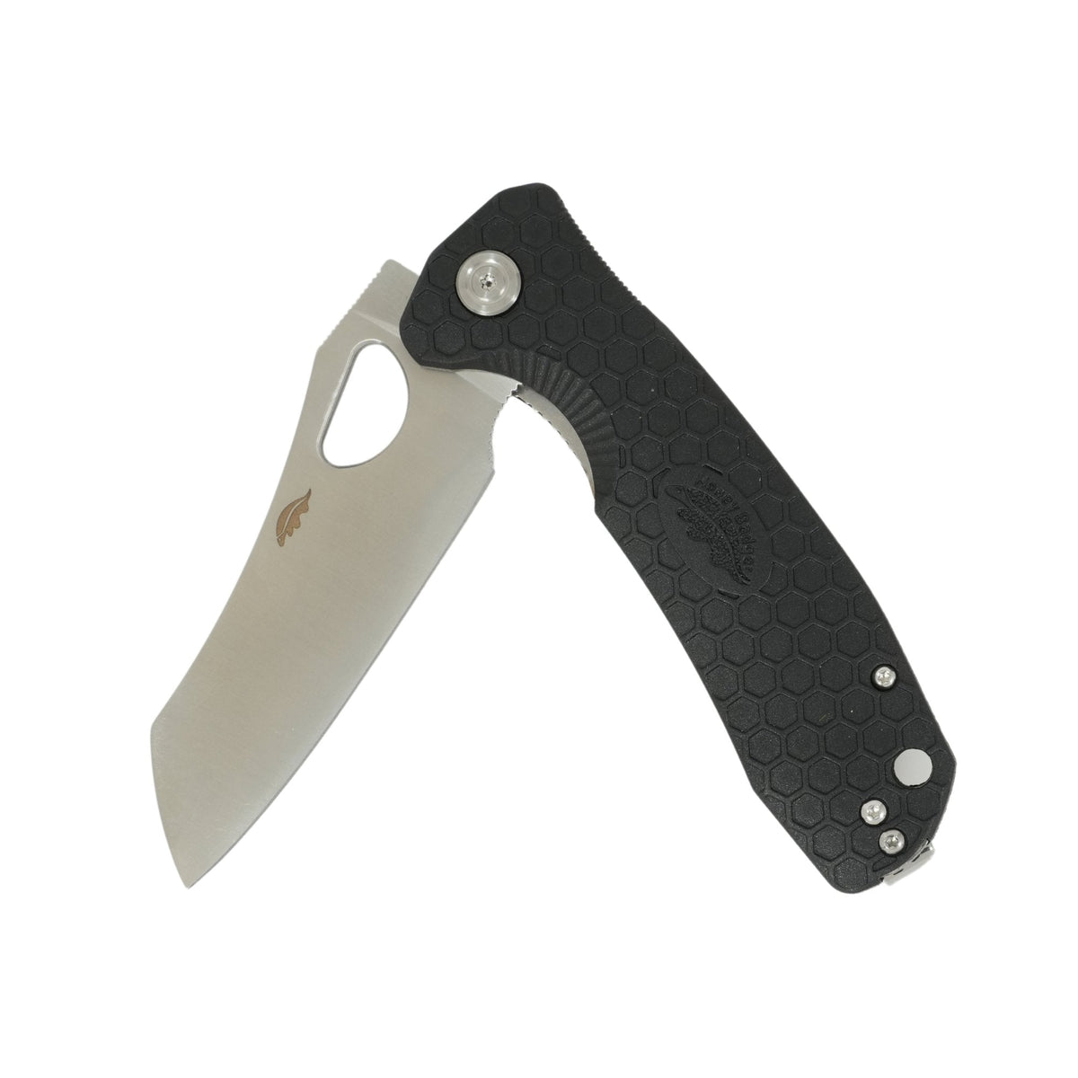 Honey Badger Medium D2 wharncleaver knife Black