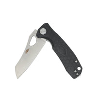 Honey Badger Small D2 wharncleaver knife Orange
