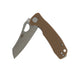 Honey Badger Small D2 wharncleaver knife Tan