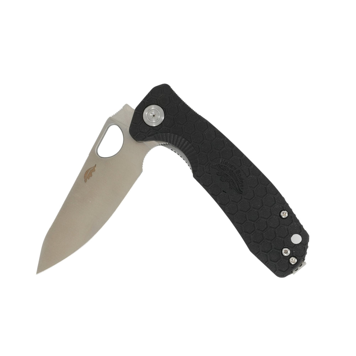 Honey Badger Medium D2 leaf knife Black