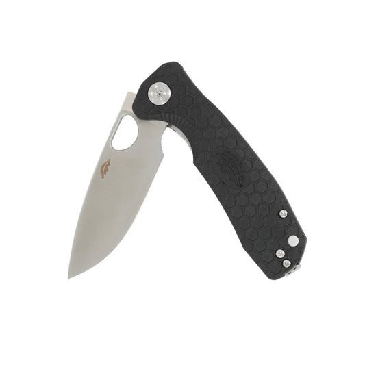 Honey Badger Medium Drop Point Flipper White