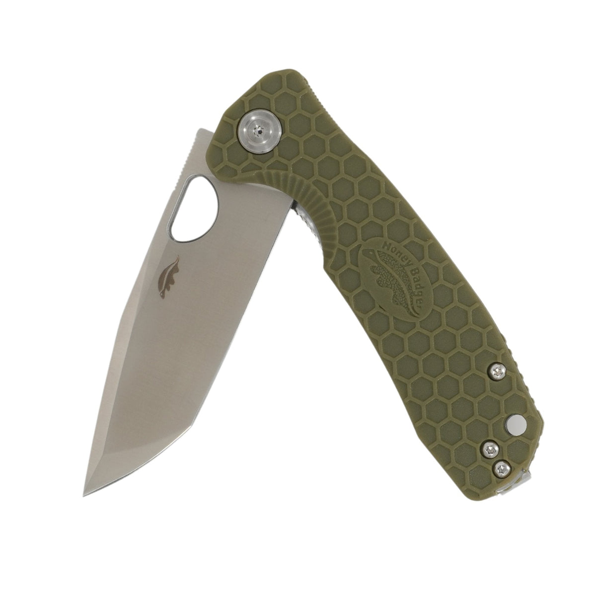 Honey Badger Medium Tanto Green