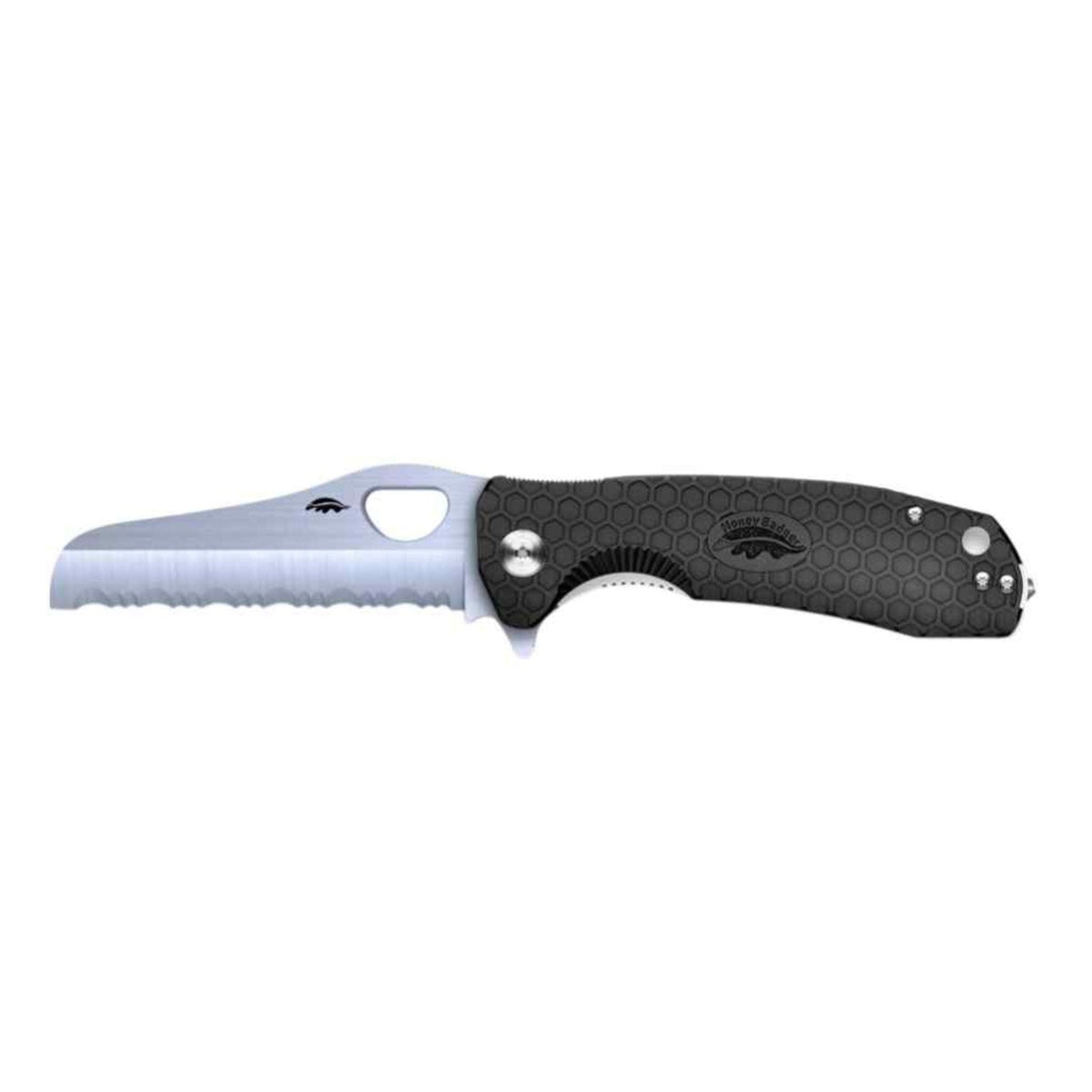 Honey Badger Large Rescue Knife with Glass Breaker Tan