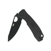 Honey Badger Medium D2 leaf knife Black