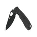 Honey Badger Medium D2 leaf knife Black
