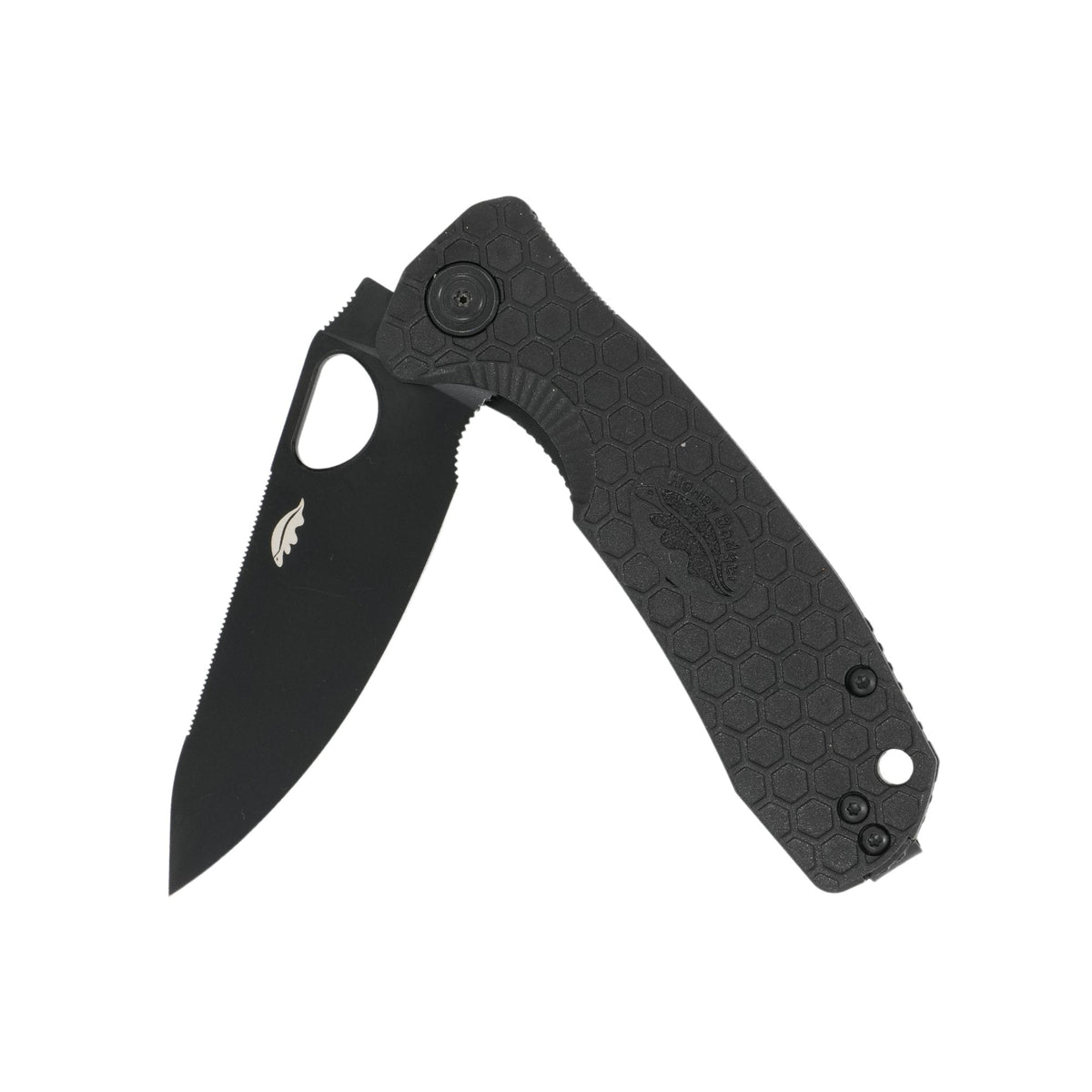 Honey Badger Medium D2 leaf knife Black
