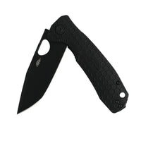 Honey Badger Large D2 tanto knife Black