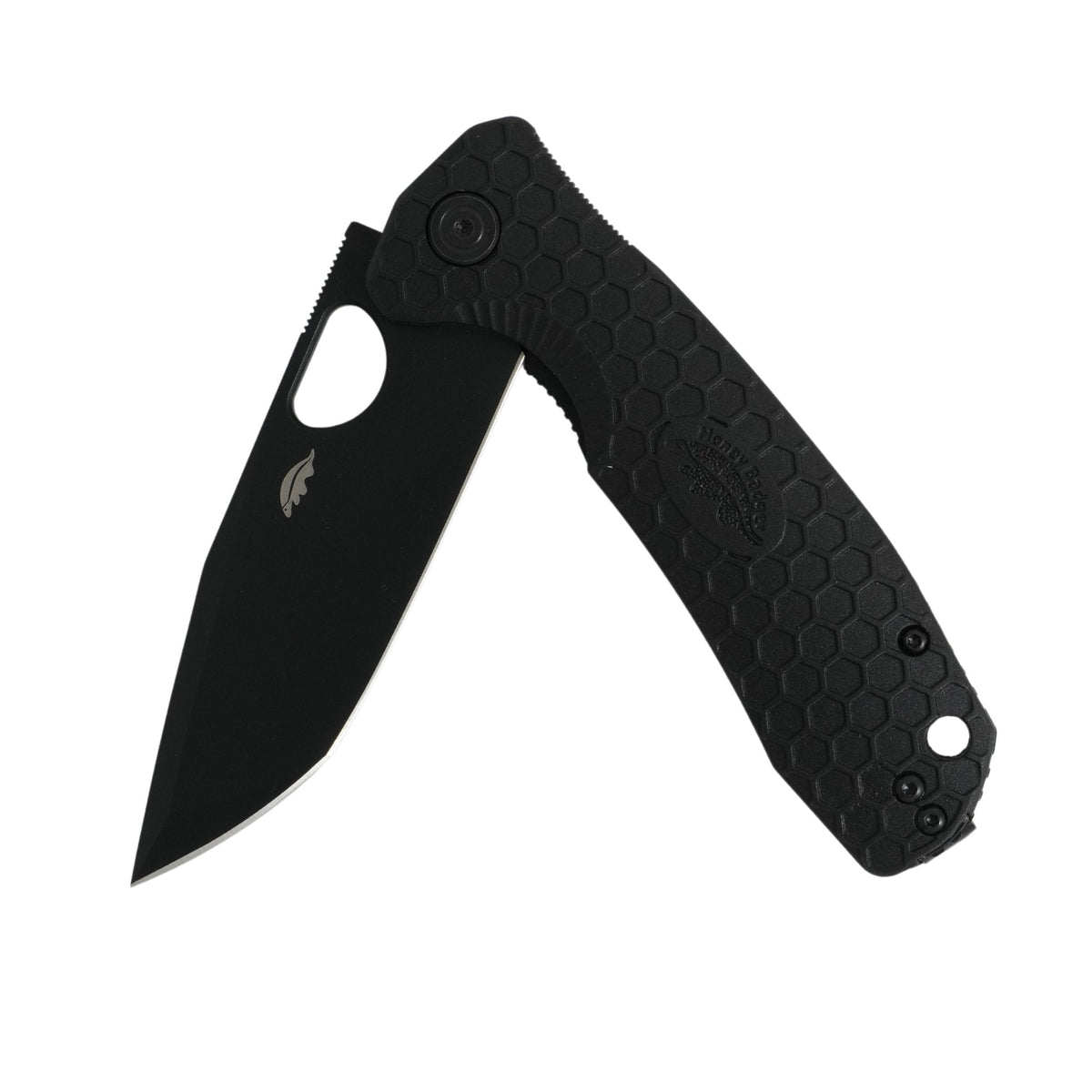 Honey Badger Large D2 tanto knife Black