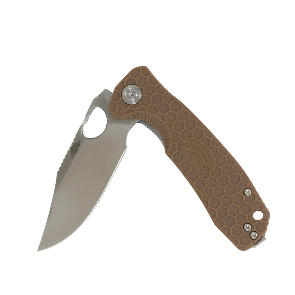 Honey Badger Medium Clip Point Tan
