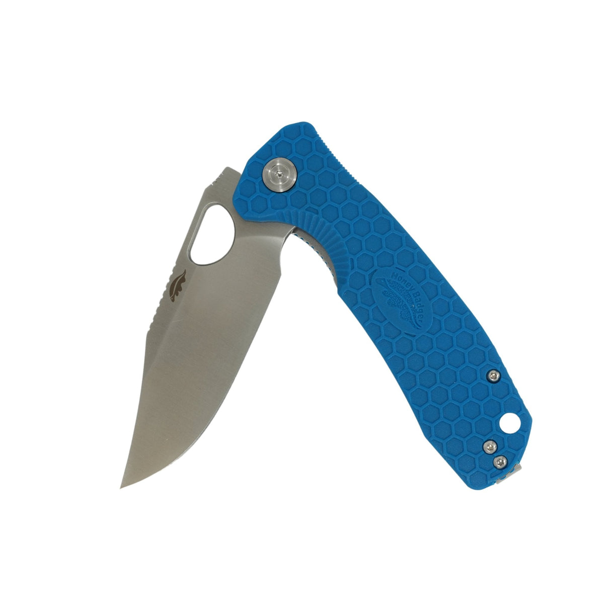 Honey Badger Medium Clip Point Blue