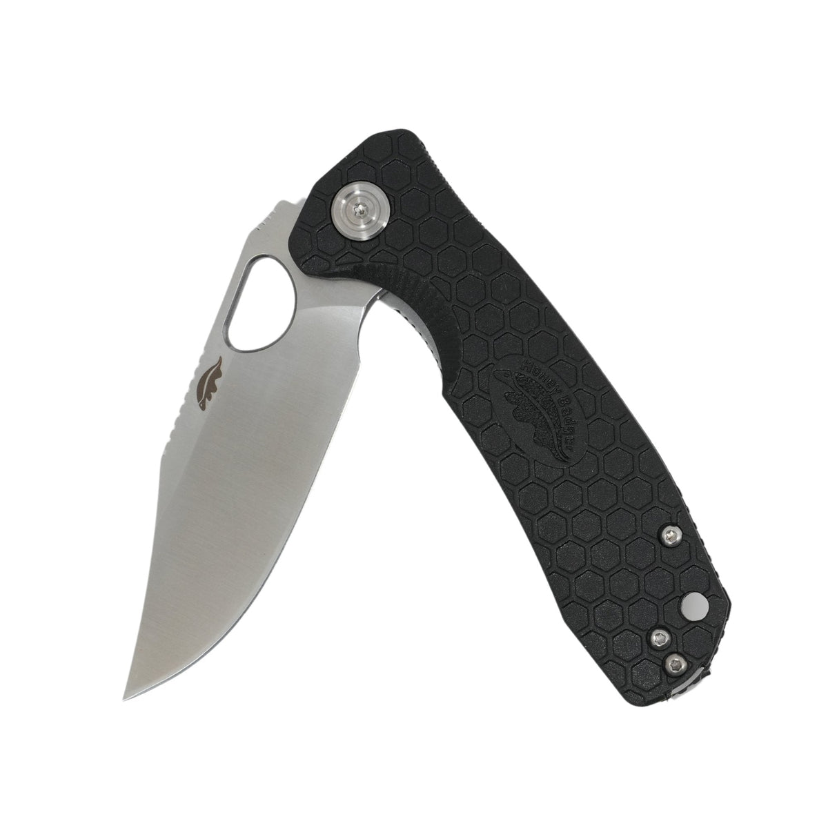Honey Badger Medium Clip Point White