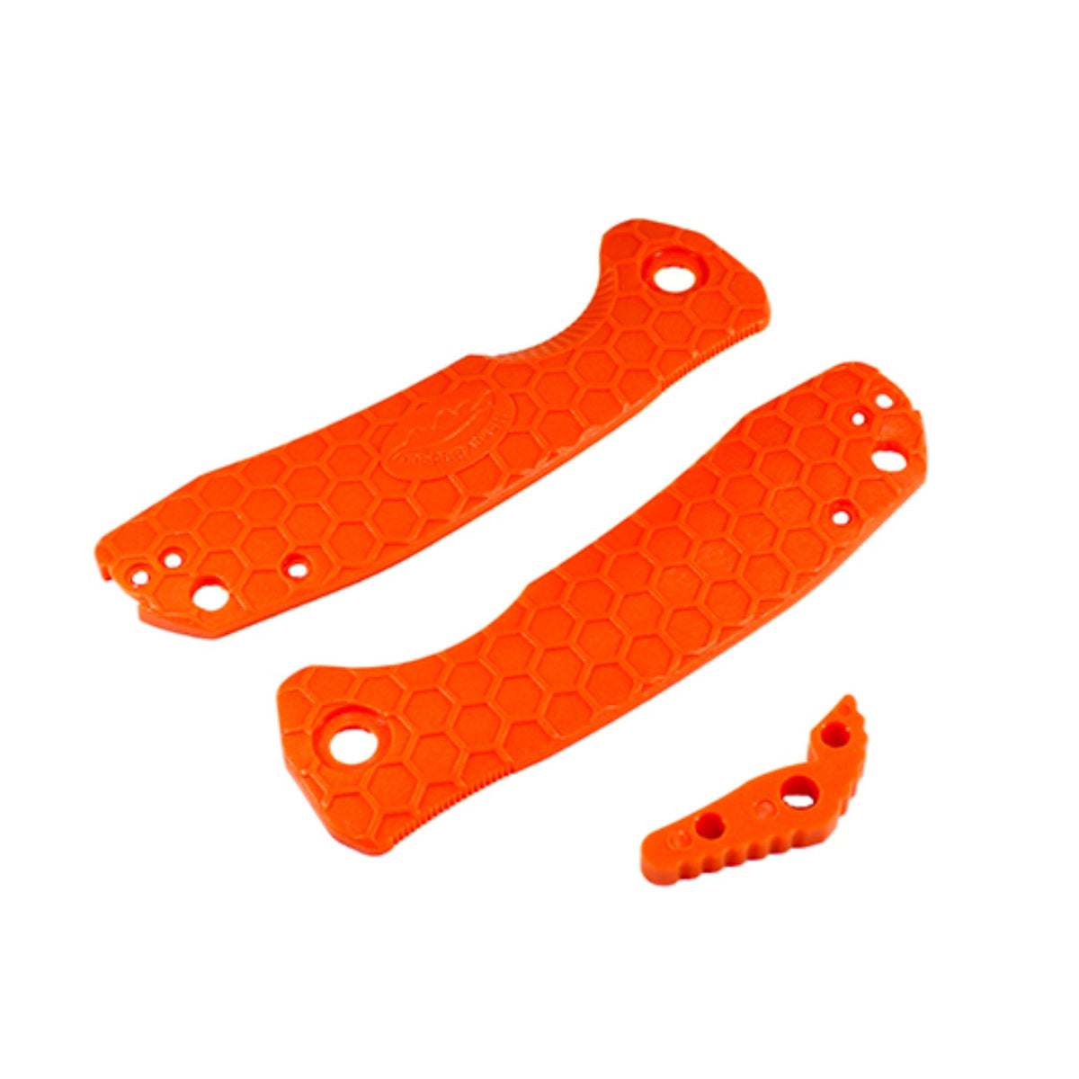 Honey Badger Small D2 wharncleaver knife Orange