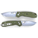 Honey Badger Medium/Large Cross-Bolt Tanto Green