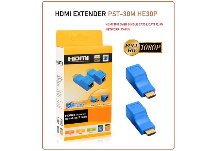 HDMI 1080P EXTENDER VIA CAT 5E/CAT6 - 30M - NeonSales {{ shop.shopifyCountryName }}