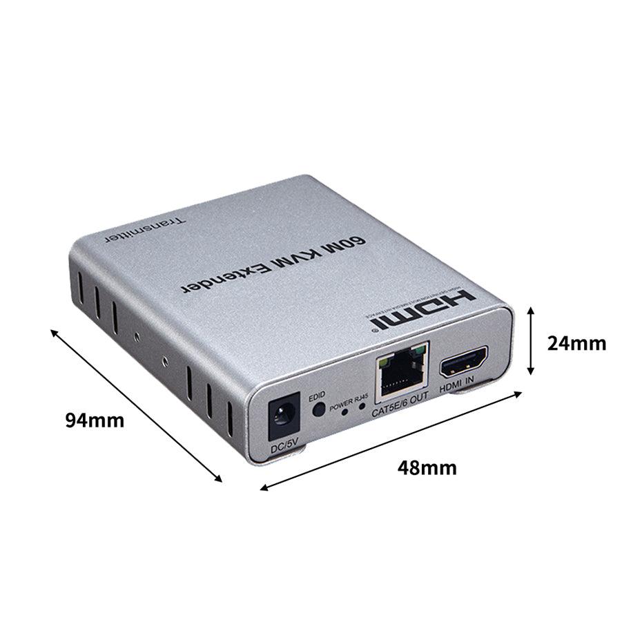 HDMI KVM EXTENDER WITH AUDIO 60M - NeonSales South Africa