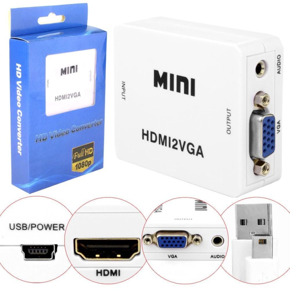 HDMI TO VGA MINI CONVERTOR