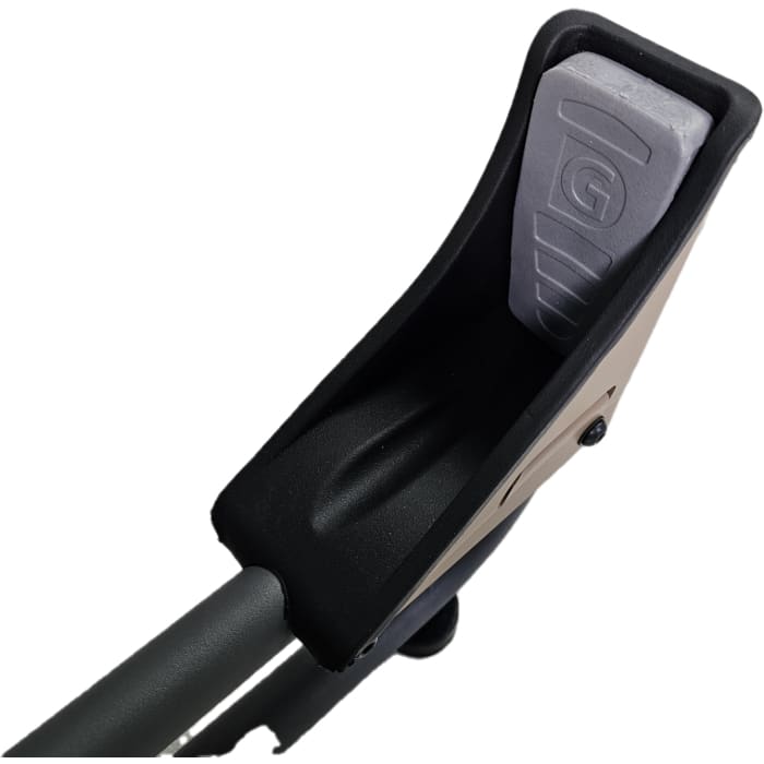 HEAVY DUTY LEAD SLED BENCH REST GREY AND TAN - NeonSales {{ shop.shopifyCountryName }}