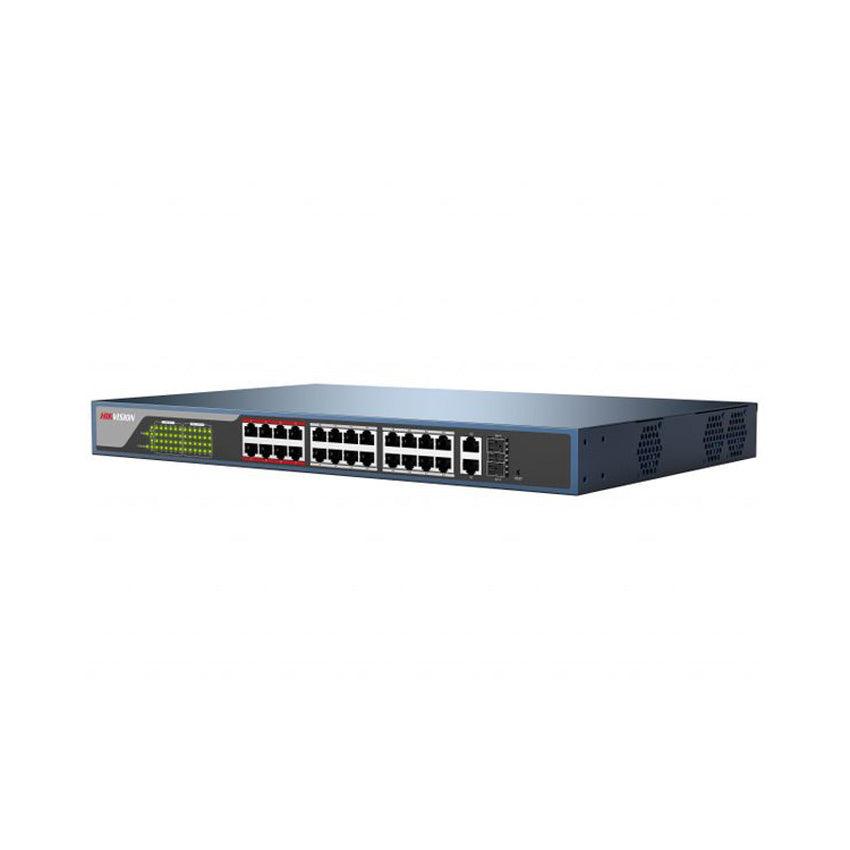 HIK 16PORT 100 MBPS MANAGED POE SWITCH DS-3E1318P- - NeonSales South Africa