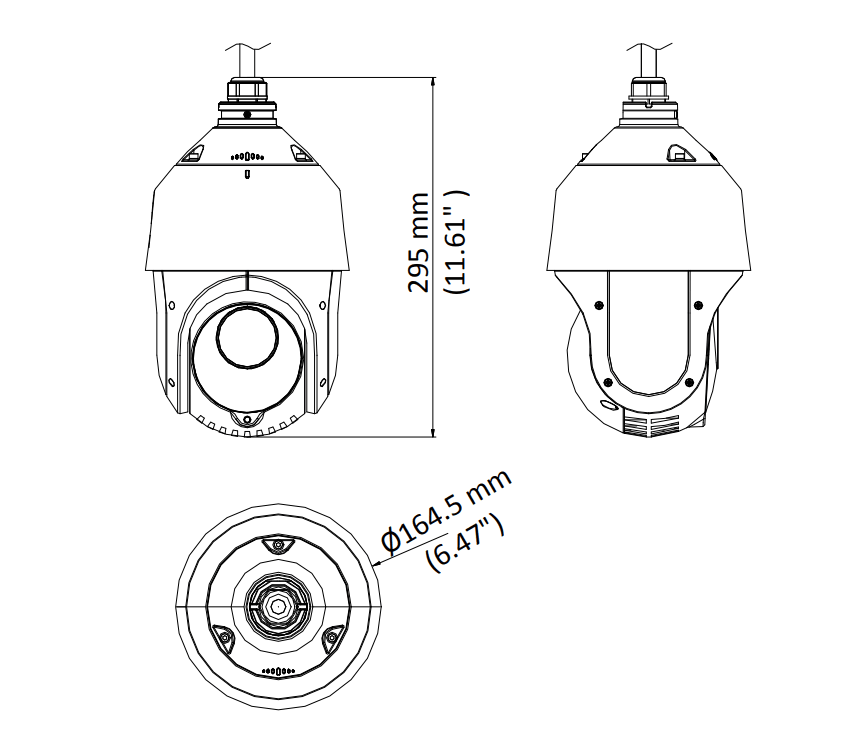 HIK 2MP WDR TURBO PTZ CAMERA DS-2AE4225TI-D - NeonSales South Africa