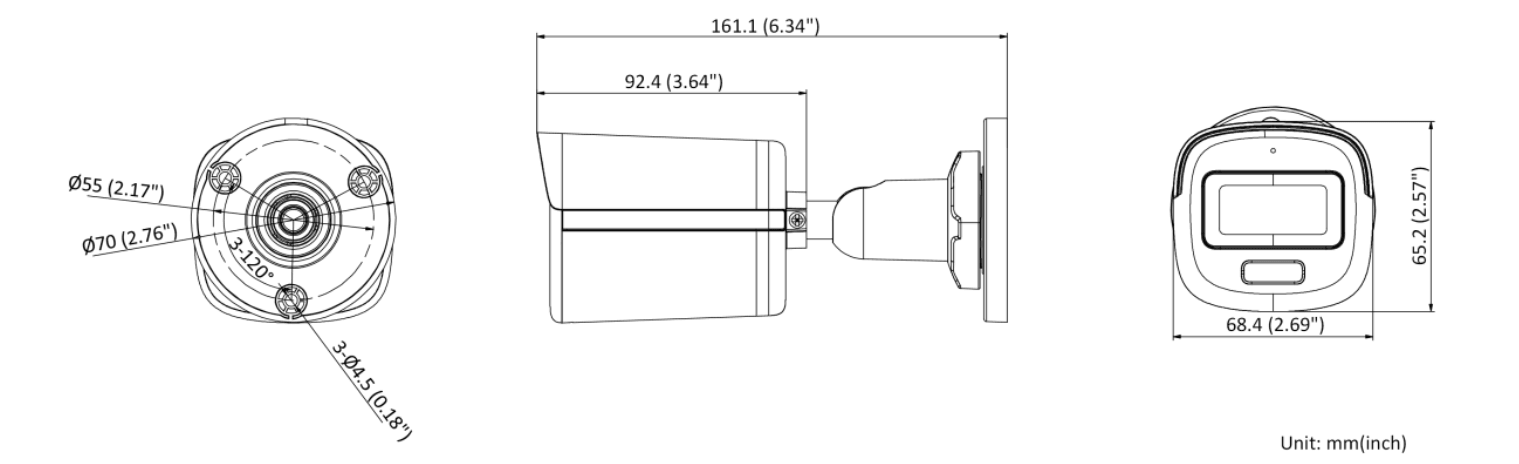HIK 3K HYBRID COLORVU BULLET 2.8MM DS-2CE10KF0T-LF - NeonSales {{ shop.shopifyCountryName }}