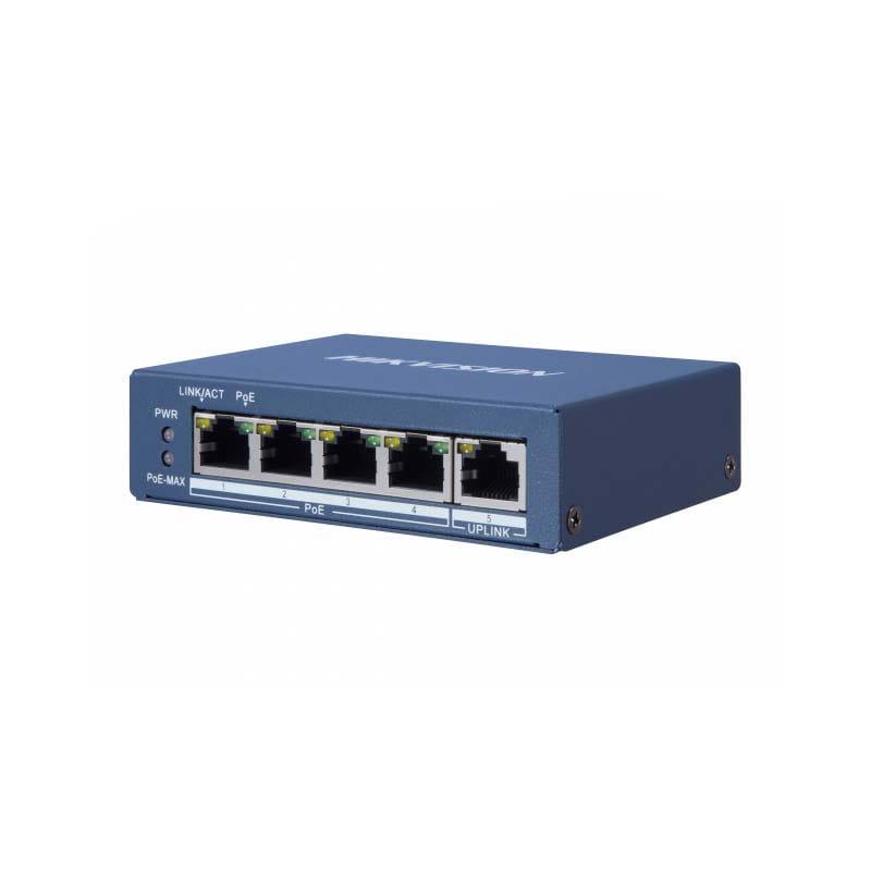 HIK 4 PORT GIGABIT POE SWITCH DS-3E0505P-E - NeonSales {{ shop.shopifyCountryName }}