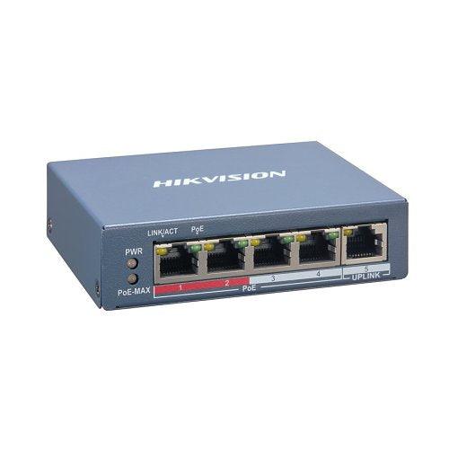 HIK 4 PORT GIGABIT POE SWITCH DS-3E0505P-E - NeonSales South Africa