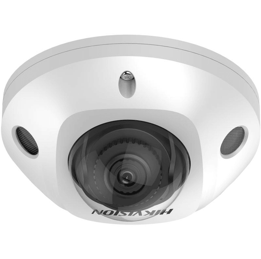 HIK 4MP ACUSENSE MINI DOME CAMERA W/ MIC 4MM - NeonSales {{ shop.shopifyCountryName }}