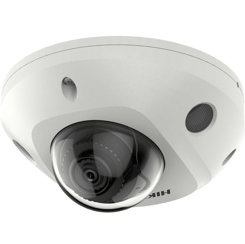 HIK 4MP ACUSENSE MINI DOME CAMERA W/ MIC 4MM - NeonSales South Africa