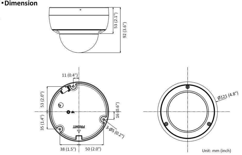 HIK 4MP COLORVU DOME 2.8MM DS-2CD2147G2-SU - NeonSales South Africa