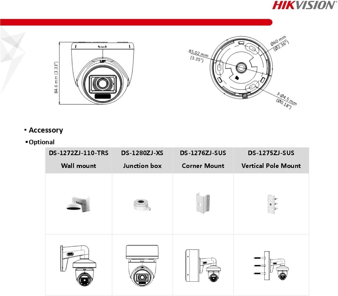 HIK DUAL LIGHT FIXED DOME DS-2CE76D0T-EXLPF 2.8MM - NeonSales South Africa