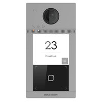 HIK VIDEO INTERCOM POE DOOR STATION FLUSH MOUNT - NeonSales {{ shop.shopifyCountryName }}