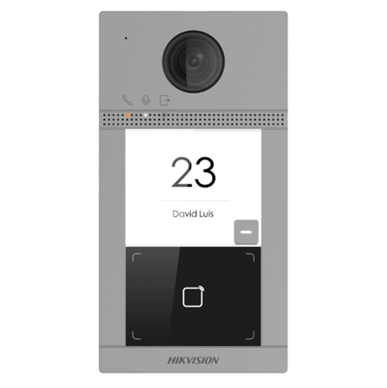 HIK VIDEO INTERCOM POE DOOR STATION FLUSH MOUNT - NeonSales {{ shop.shopifyCountryName }}