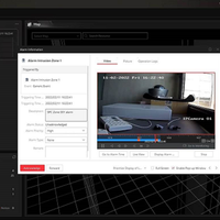 Hikvision HikCentral remote alarm monitoring interface