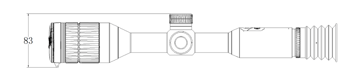 HIKMICRO ALPEX SCOPE A50T NIGHTVISION