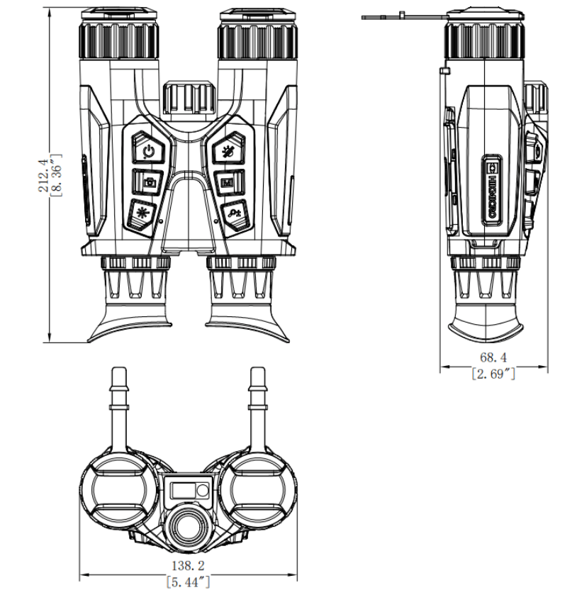 HIKMICRO BINO HABROK HQ35L THERMAL V2.0 - NeonSales South Africa