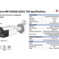 HIKMICRO HM-TD2628-10/G1/T3A specification overview