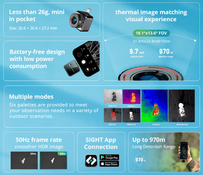 HIKMICRO T-E20 PLUS PHONE ATTACHMENT - NeonSales South Africa