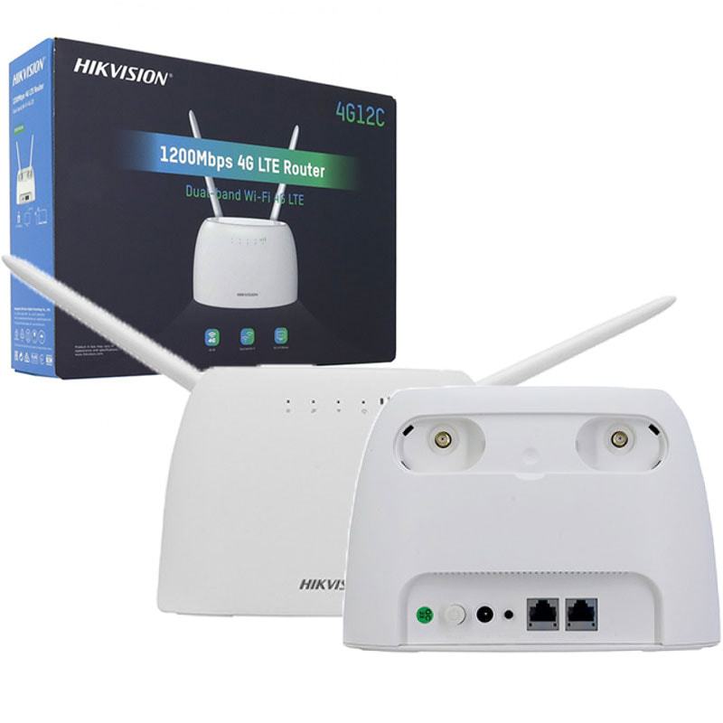 HIKVISION 1200MBPS 4G LTE ROUTER DS-3WR4G12C | NeonSales