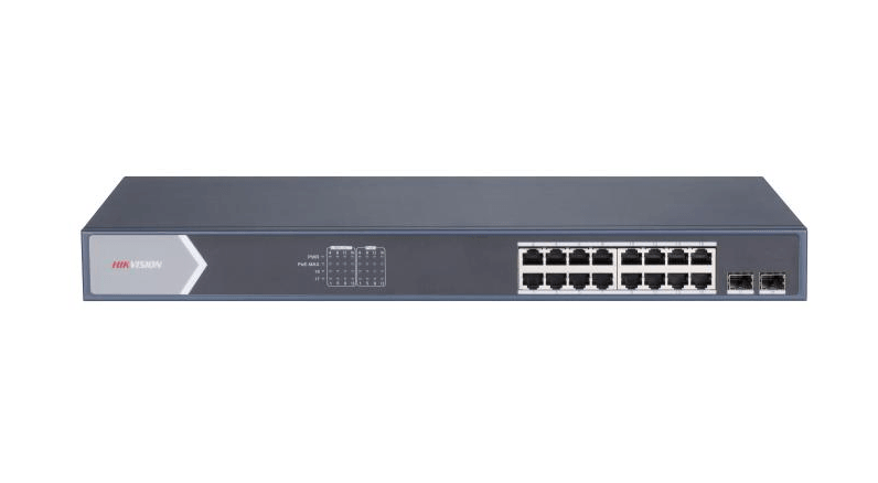 HIKVISION 16 PORT GIGABIT SMART POE SWITCH - NeonSales {{ shop.shopifyCountryName }}