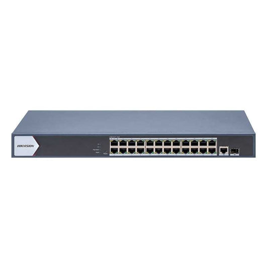 HIKVISION 24 PORT GIGABIT P DS-3E1526P-EI(O-STD)V2 - NeonSales {{ shop.shopifyCountryName }}
