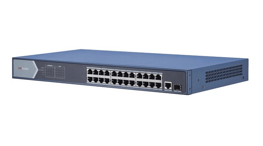 HIKVISION 24 PORT GIGABIT UNMANAGED POE SWITCH - NeonSales {{ shop.shopifyCountryName }}