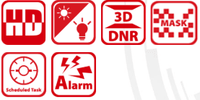 HIKVISION 2MP TVI 4"" 15X PTZ DS-2AE4215T-D3(D) - NeonSales {{ shop.shopifyCountryName }}